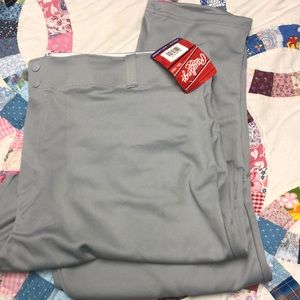 Rawlings Adult xxl baseball pants gray